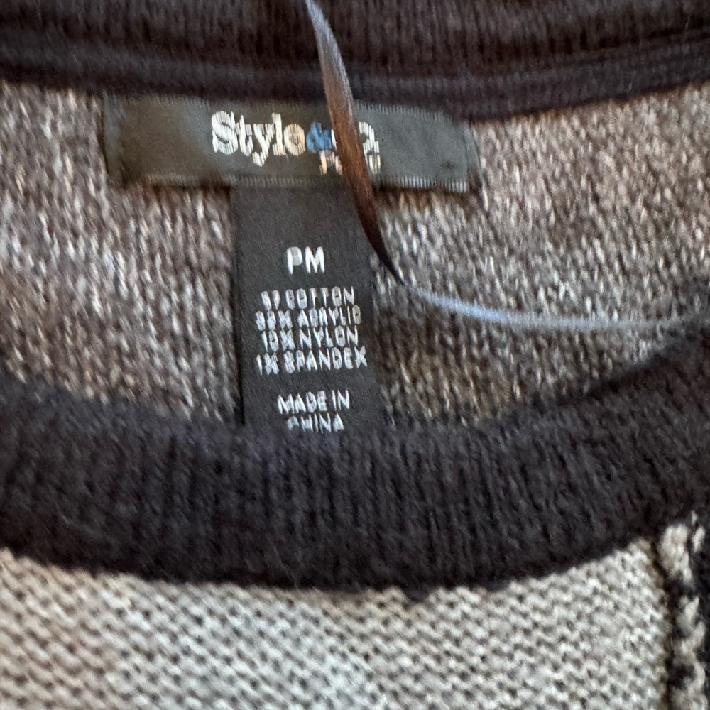 Style & co tunic sweater - Picture 2 of 5